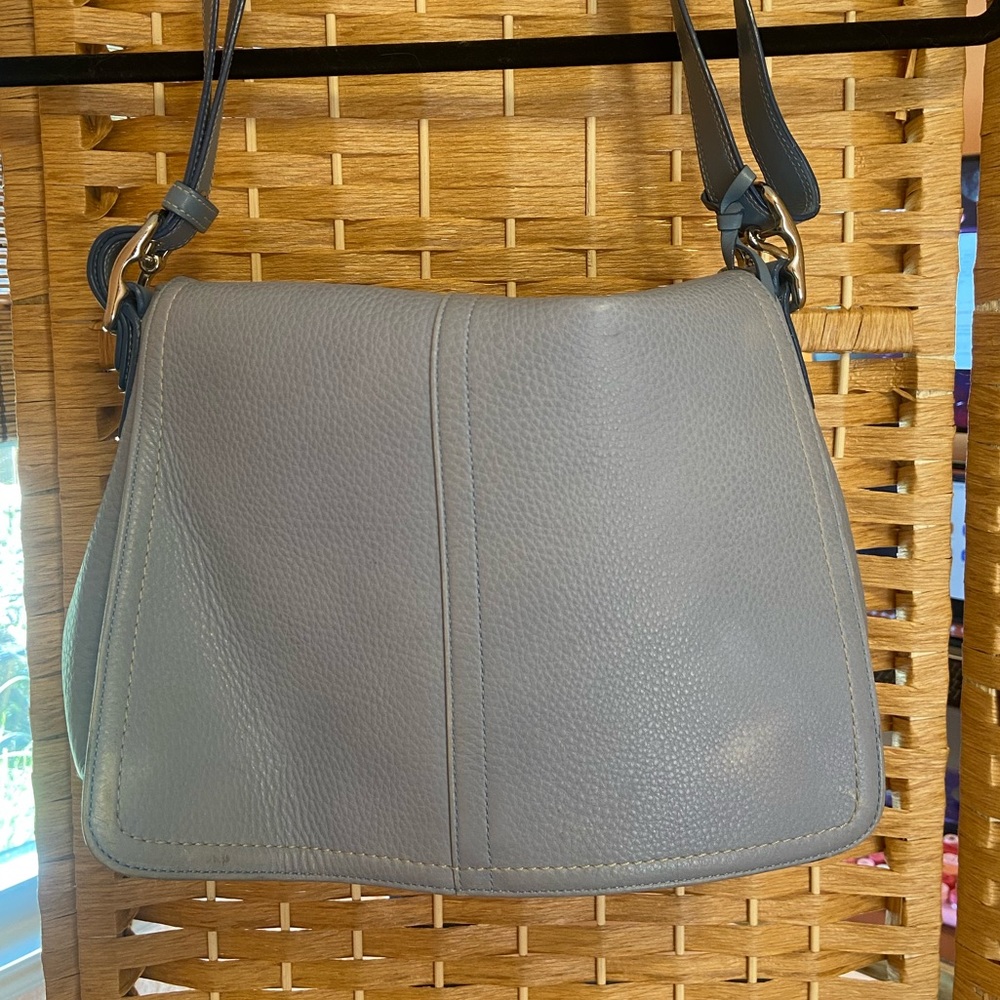 Vintage Light Blue Coach Purse